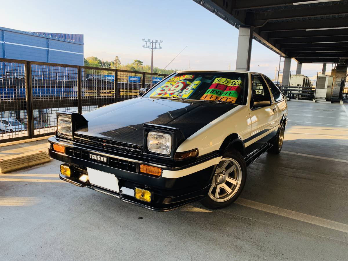 Toyota Trueno Ae85 スプリンタートレノ 昭和59年式 Sold Out アメ車 逆輸入車 レストア 新車中古車 のネット販売ならbpコーポレーション